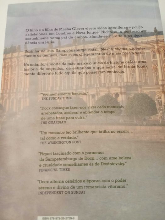 A Verdade, de Edward Docx - PORTES GRÁTIS