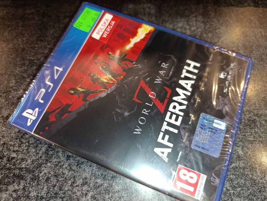 AfterMath Worl War Z PS4 po polsku nowa zafoliowana fabrycznie sklep