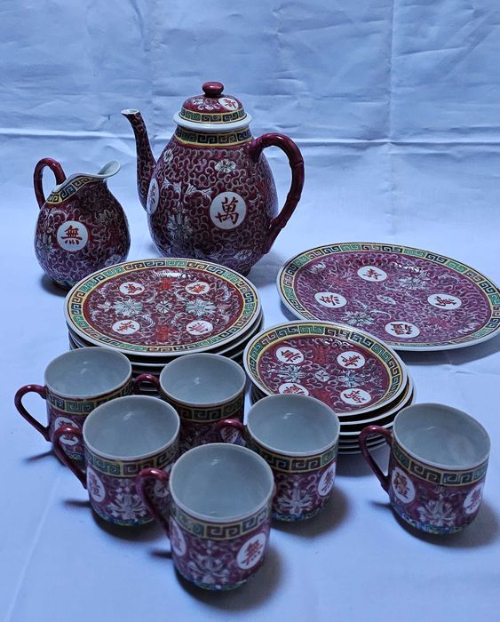 serviço de café vintage – Macau – completo