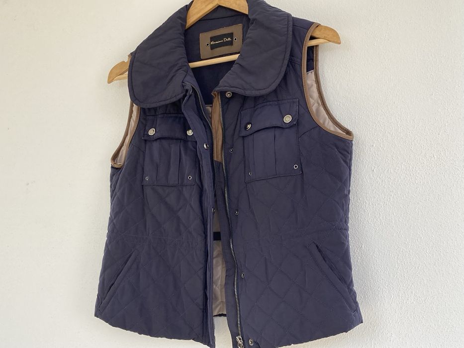 Colete azul marinho, Massimo Dutti