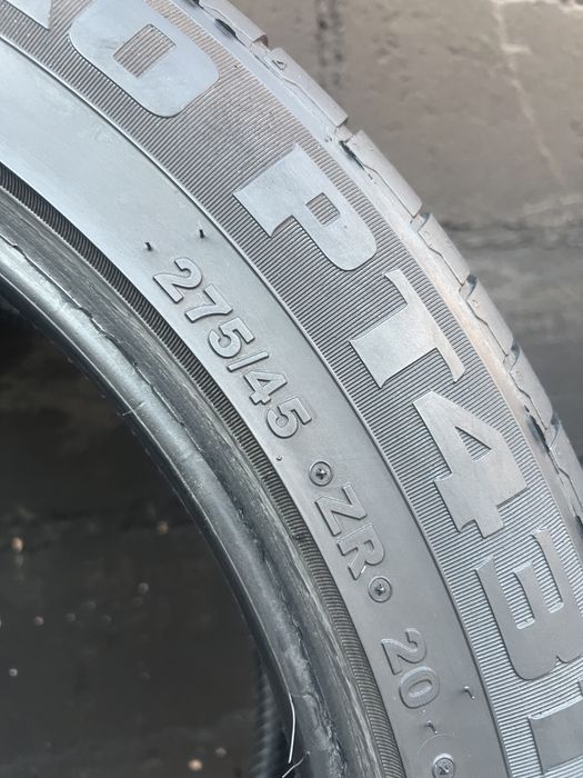 Шини р20 275/45 24рік 95% Турція, Petlas