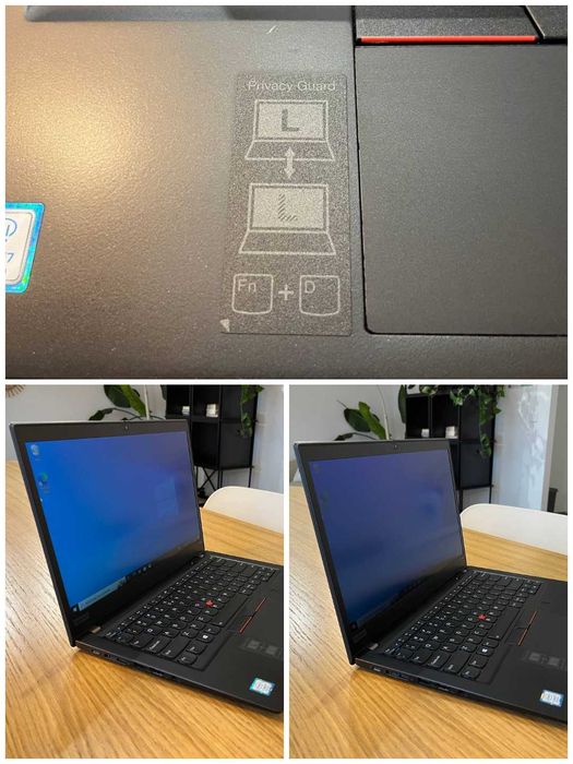 Ładny! Lenovo ThinkPad T490s i7 16GB 512SSD PLklaw Office2021 Rok Gwar