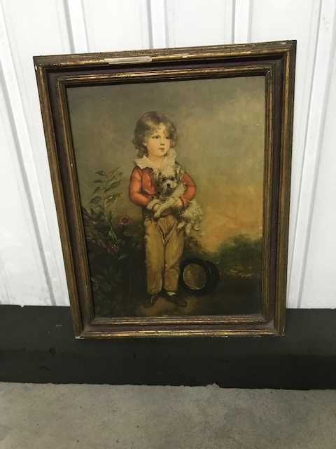 Quadros antigos em várias técnicas em excelente estado