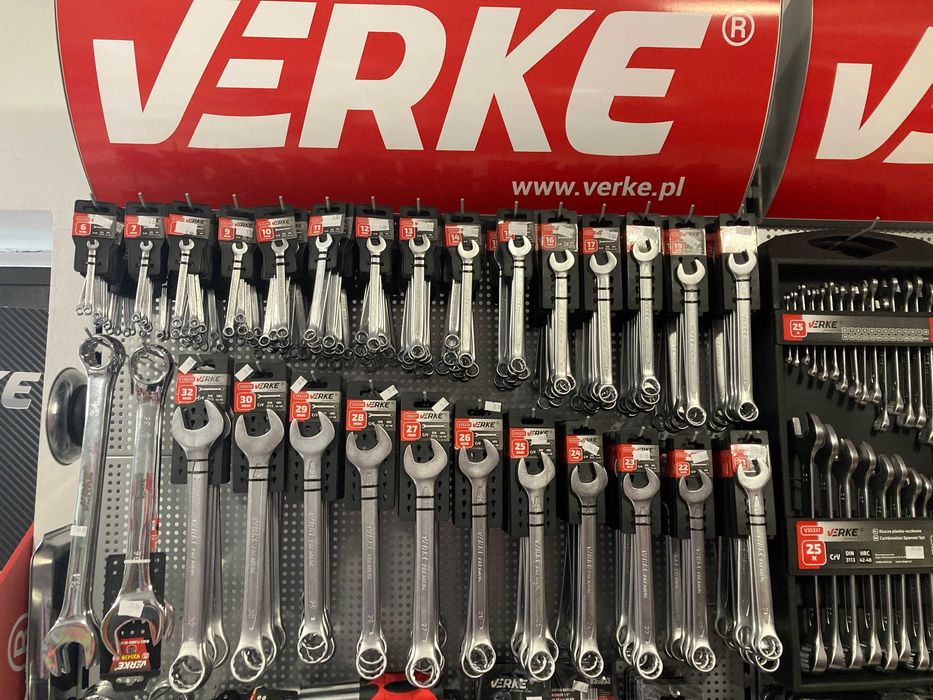 Klucz Płasko Oczkowy CRV 30mm VERKE PREMIUM