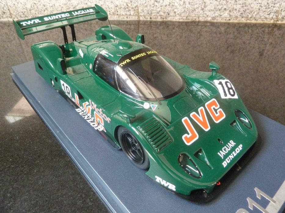 Raro, 1:18 MCW,Jaguar XJR-11, JVC, Fuji 1991, AutoArt, Minichamps