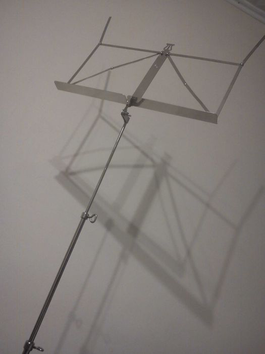 statyw K&M na nuty obraz 140/34 chrom stal nierdzewna regulowany