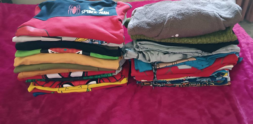 Mega paka ubranek dla chłopca 122/128