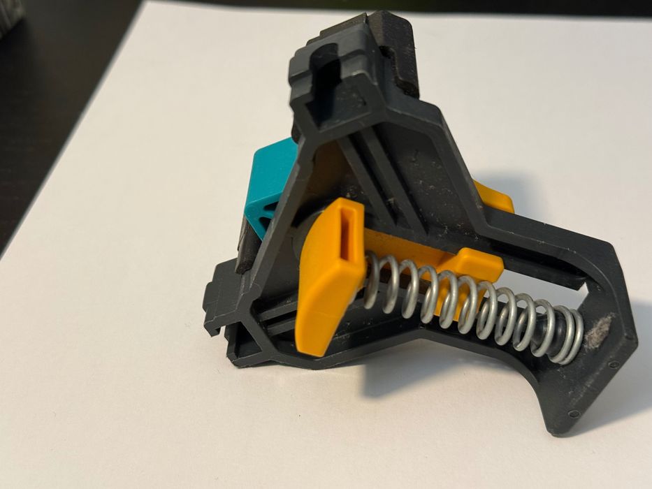 Grampo de aperto de esquina WOLFCRAFT – Ângulo duplo (2 peças)