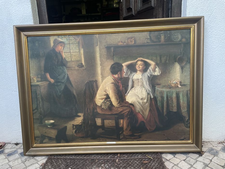 Quadro com moldura  Haynes  Kinc