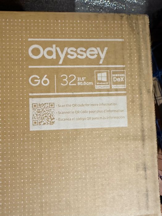 Монитор Samsung Odyssey G6 32 на гарантии 2К HDR, VRR