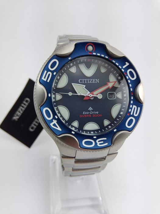 Спецсерия Orca 200м японские мужские часы Citizen Eco-Drive BN0231-52L