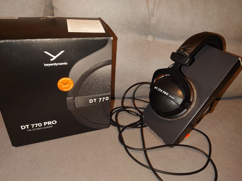 Słuchawki Beyerdynamic DT770 Pro 80 ohm Nowe Gwarancja Wawa