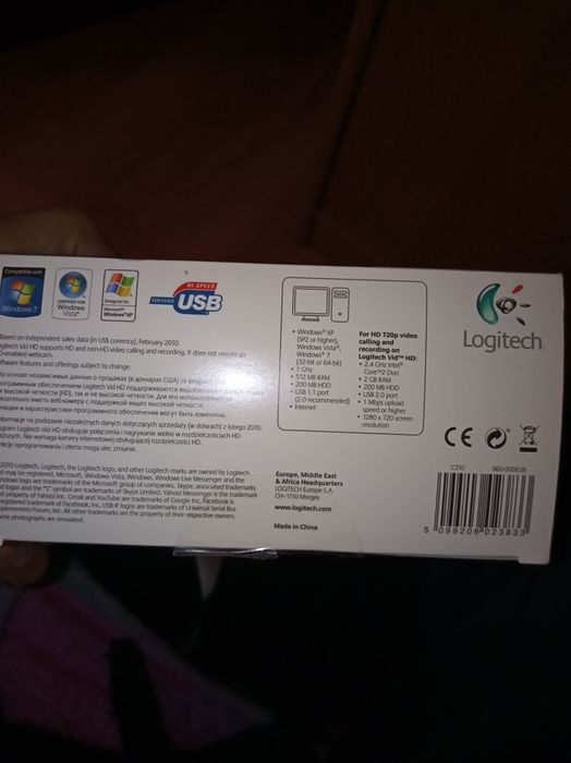 Веб-камера Logitech C310