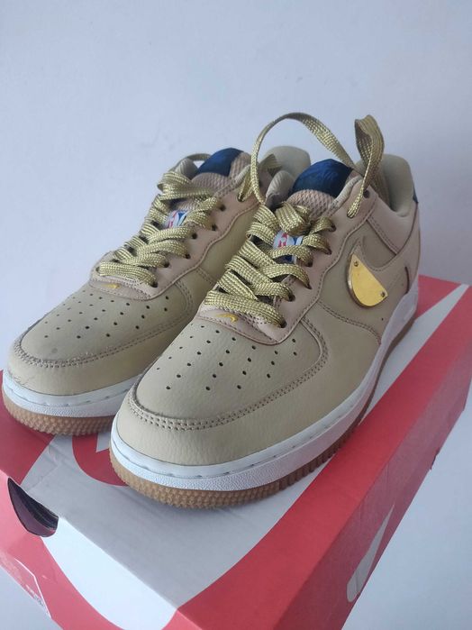 Buty męskie Nike Air Force 41 26cm okazja NBA skórzane skóra naturalna