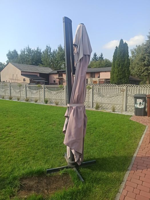 Parasol tarasowy rozkladany 3x3m