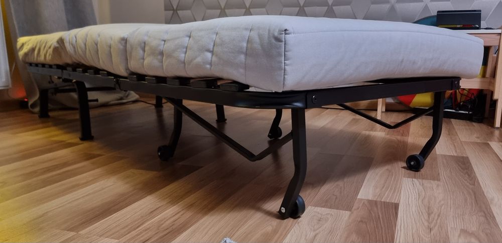 Fotel rozkładany z materacem IKEA LYCKSELE HÅVET