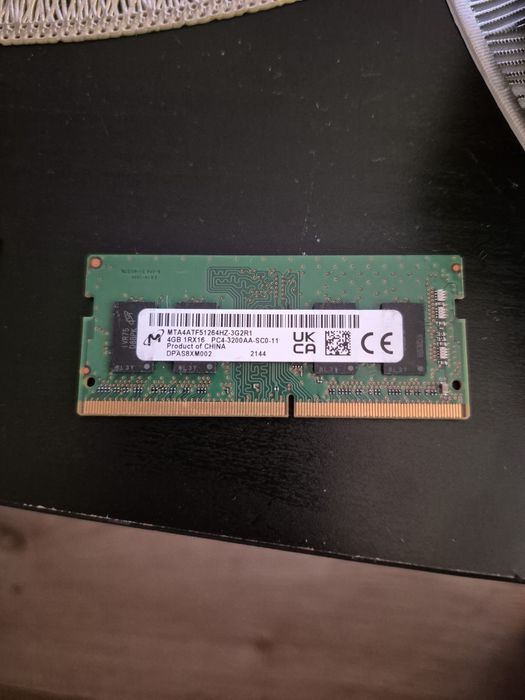 Kości ram 4gb ddr4 3200mhz