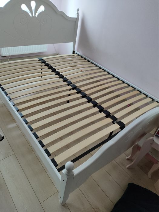 Łóżko Małżeńskie białe