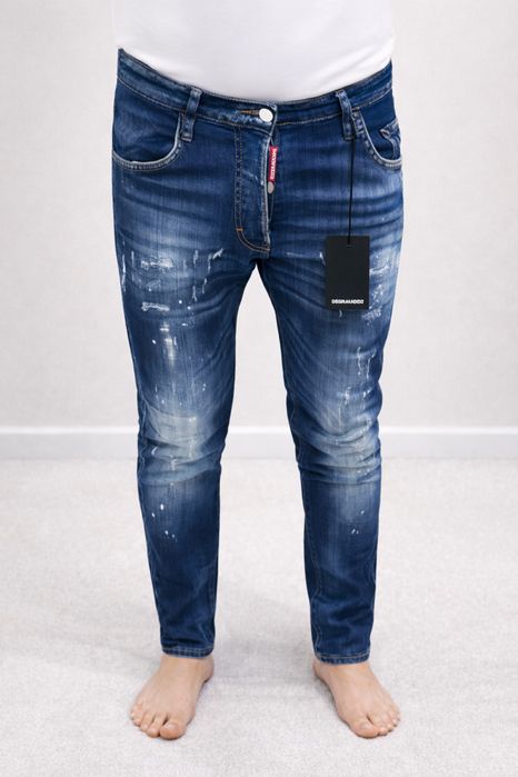 Spodnie meskie dsquared 32 (w pasie 42 cm)