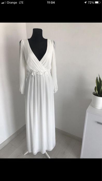 Piekna suknia Boho