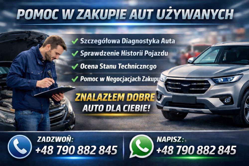 Pomoc w zakupie auta używanego – sprawdzenie przed zakupem