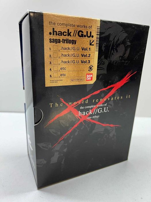 PS2 - .Hack Vol. 1, 2, and 3 + Bonus DVD (NTSC-J) (Limited Edition)64284409678081123