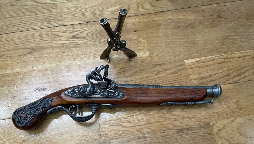 Belíssima arma de decoração e de coleção do período Napoleónico