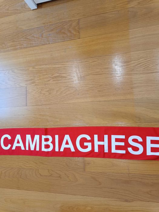 Cambiaghese Italia futebol novo echarpe sciarpa bufanda scarf _D019