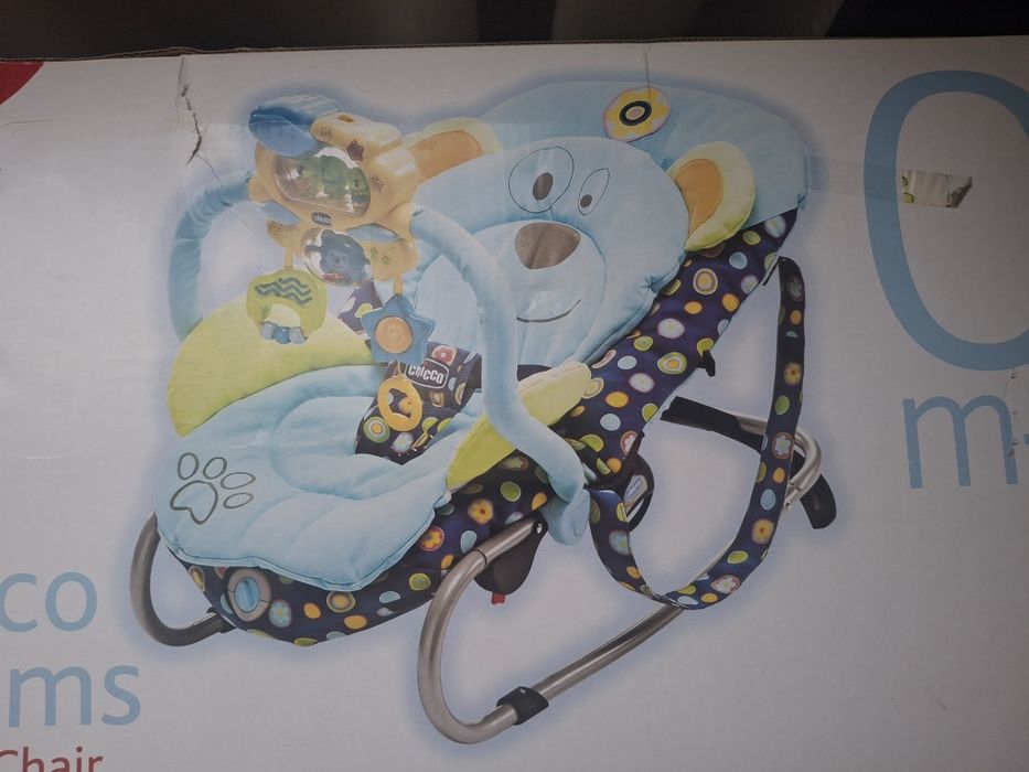 Cadeira de baloiço Chicco Dreams Bouncing Chair – Espreguiçadeira bebé + barra de atividades