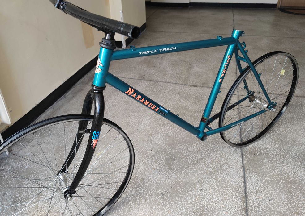 Frameset Nakamura Escape 1991r 4130 CR-MO 20" retro MTB 26"