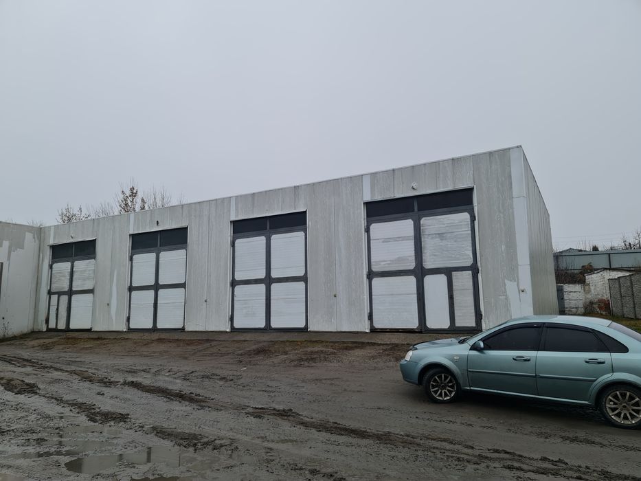 Рембаза в м Тараща. Бокс 200 м². або пів частки. TIR, СТО, Цех, Склад