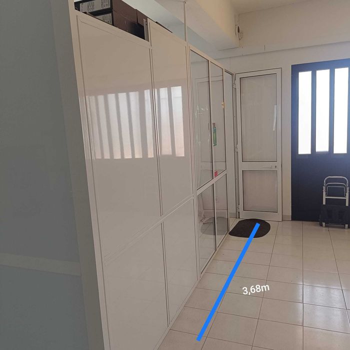 Para escritório - Estrutura em alumínio e dbond ,