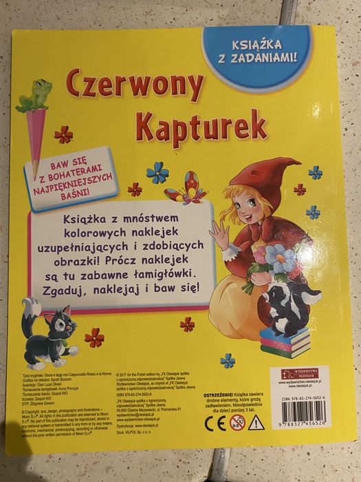 Baw się z bohaterami baśni! Czerwony Kapturek