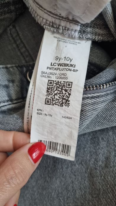 Джинси сірі на дівчинку 9 - 10 років lc Waikiki