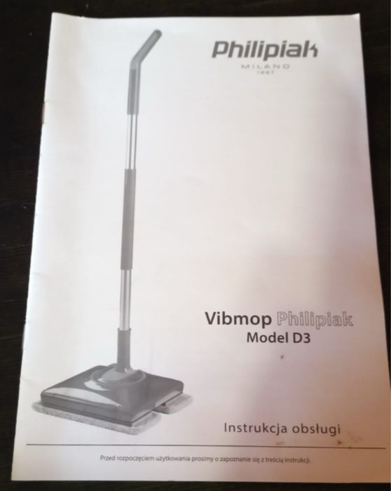 Philipiak Vibmop Electric D3 mop elektryczny zestaw j