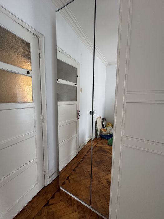 Roupeiro Ikea Pax portas espelhadas