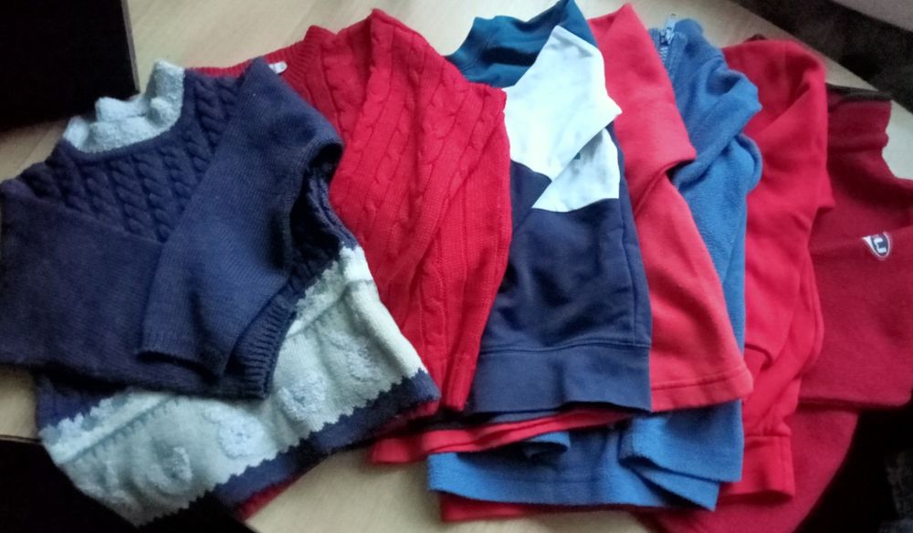 Теплі кофти та світера