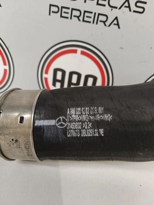 Tubo de intercooler Mercedes A180 CDI de 2016, 1.5, ref: A2465281282 .