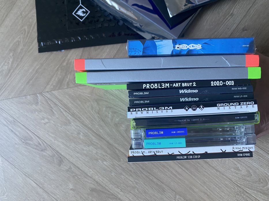 PRO8L3M dyskografia (C30-C39, Art-Brut, Hacked by Ghost, PROBLEM)
