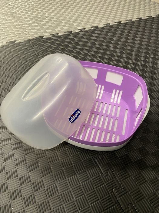 Esterilizador de Biberões Micro-ondas Chicco - Rápido e Como Novo