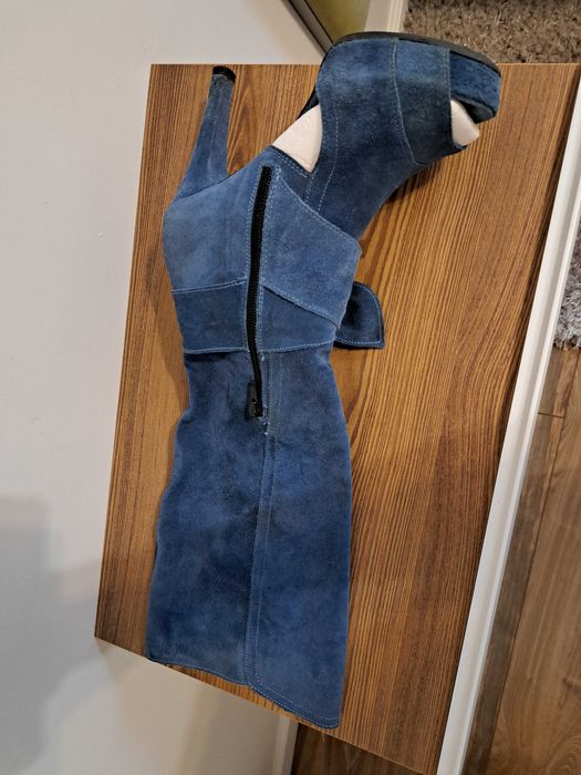 Kozaki letnie Prima Moda/peep-toe. R.35