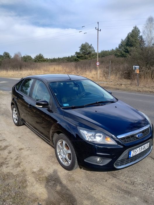 Ford Focus MK2 • nowy przegląd do 11.05.2027r • CZARNY • BOGATA WERSJA