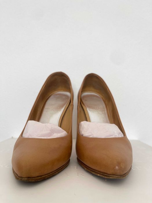 Maison Margiela x H&M Sapatos de salto alto transparentes nude EU 37