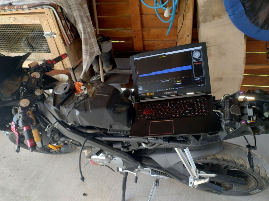 Ecu programowalny jetprime 2cyl okablowanie yzf r125 (8-16)