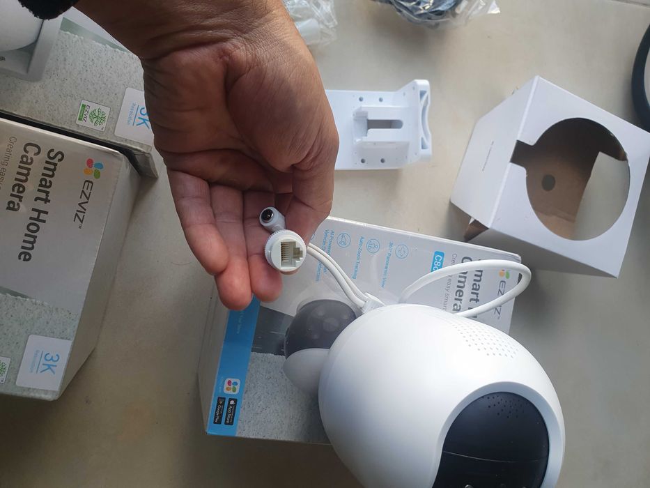 4 unid EZVIZ camera exterior 3K model