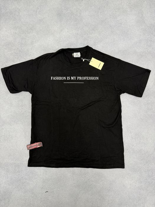 футболка Vetements fashion is my proffesion S M L