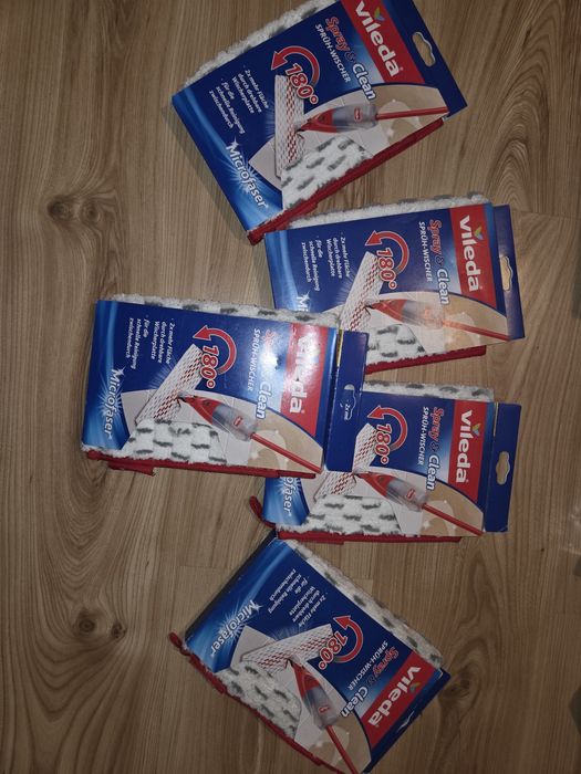 Vileda 5szt, wkłady spray clean
