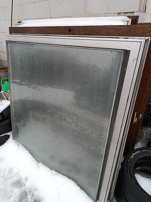 Okna skrzydło szyby