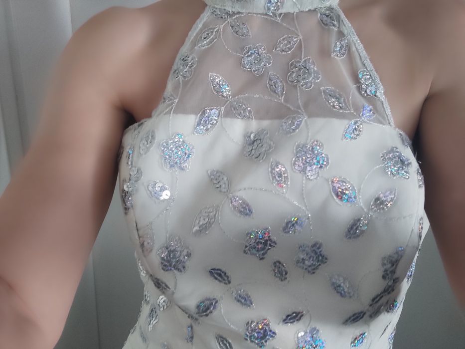 Корсет белый свадебный, праздничный