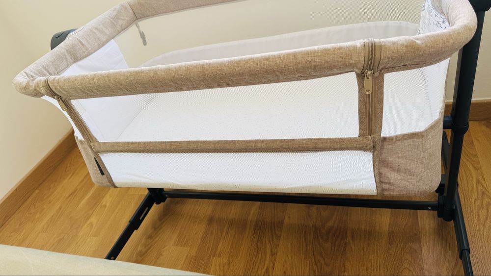 Berço co-sleeping Kinderkraft Next2Me – Excelente estado